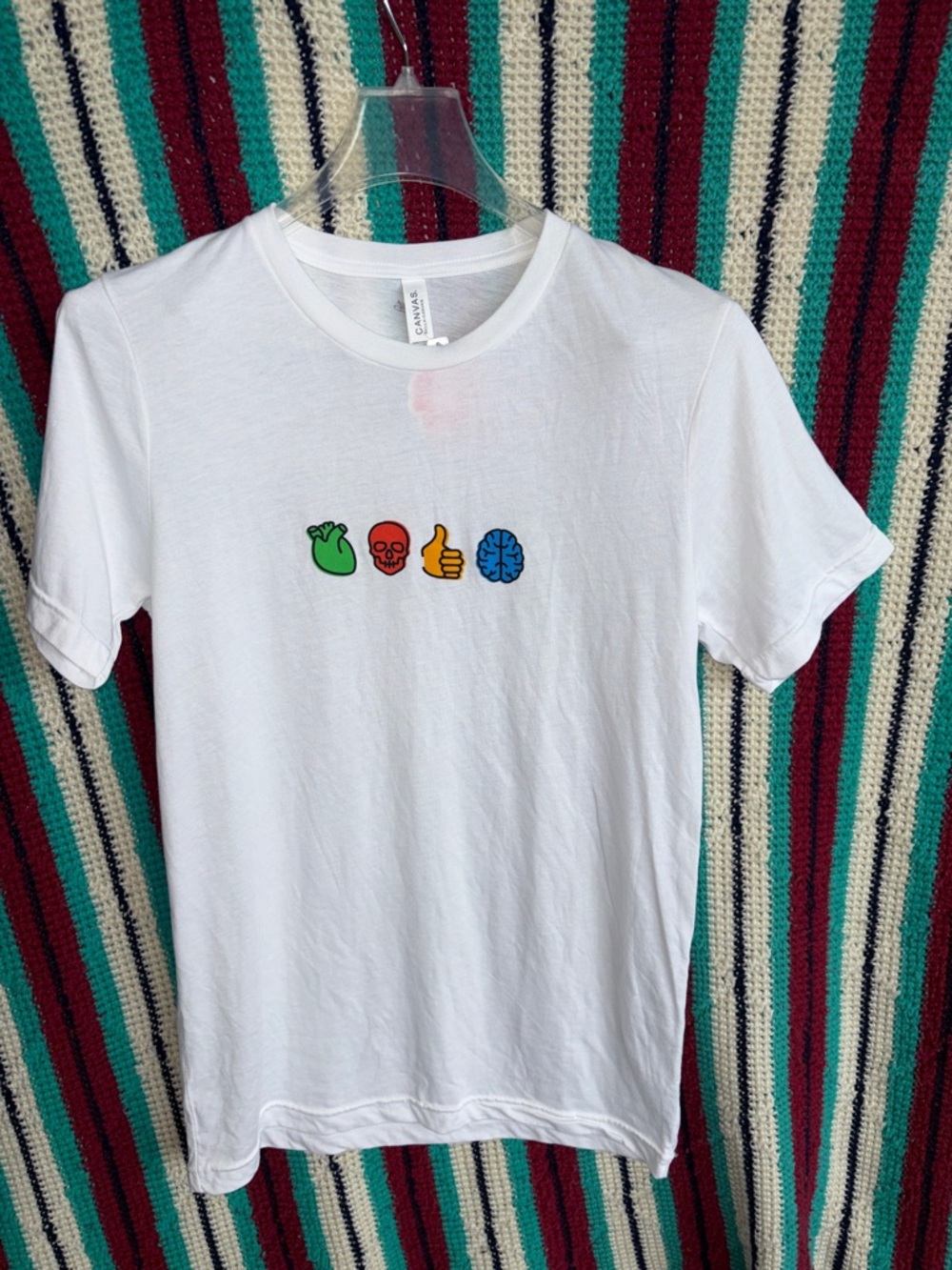 Bella Canvas Heart Death Like Mind T-shirt